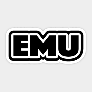 Emu Sticker